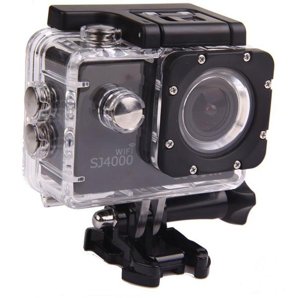 Camera video Actiune SJCAM SJ4000 Wifi Black, Negru