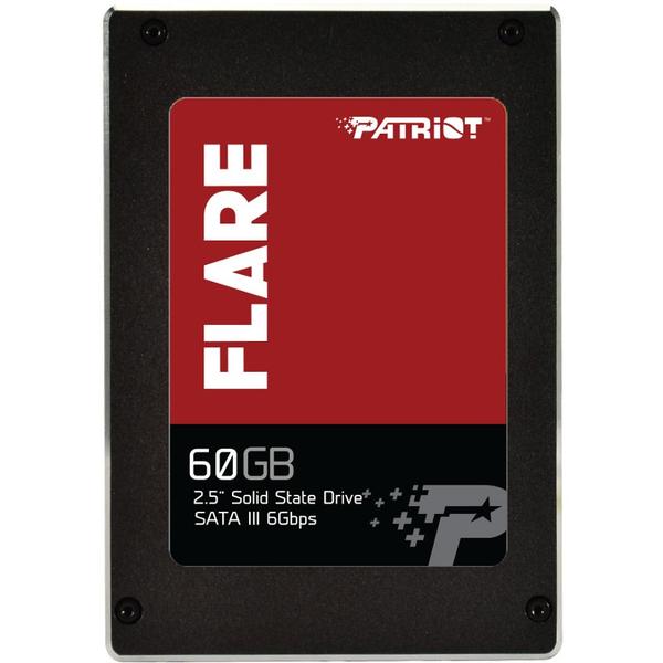 SSD PATRIOT Flare Series, 60GB, SATA 3, 2.5''