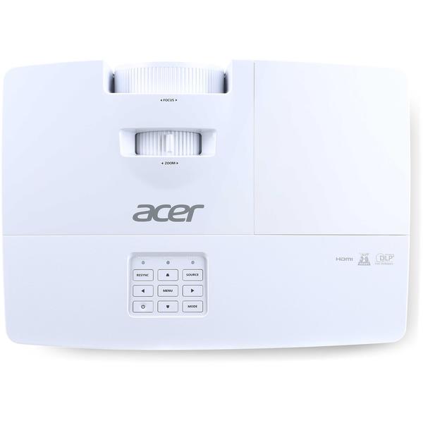 Videoproiector Acer X115H, 3300 ANSI, DLP 3D, SVGA, Alb
