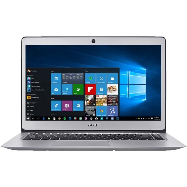 Laptop Acer Swift SF315-51G-57ZK, 15.6'' FHD, Core i5-7200U 2.5GHz, 8GB DDR4, 256GB SSD, GeForce MX150 2GB, FingerPrint Reader, Win 10 Home 64bit, Argintiu