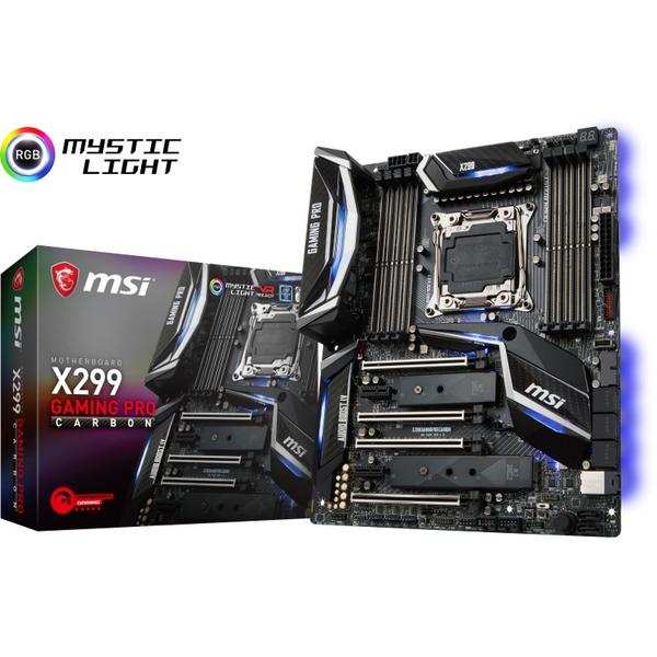 Placa de baza MSI X299 GAMING PRO CARBON, Socket 2066, ATX