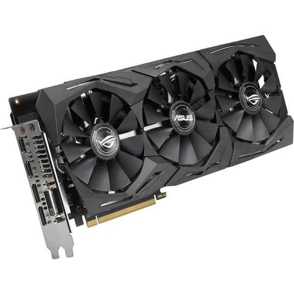 Placa video Asus Radeon RX 580 STRIX GAMING TOP Edition, 8GB GDDR5, 256 biti