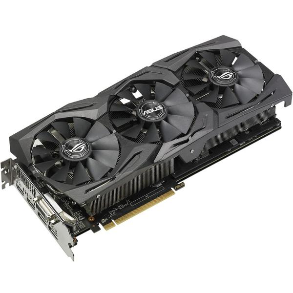 Placa video Asus Radeon RX 580 STRIX GAMING TOP Edition, 8GB GDDR5, 256 biti