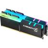 Memorie G.Skill Trident Z RGB, 32GB, DDR4, 3600MHz, CL17, 1.35V, Kit Dual Channel