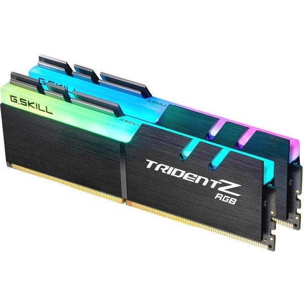 Memorie G.Skill Trident Z RGB, 32GB, DDR4, 3600MHz, CL17, 1.35V, Kit Dual Channel