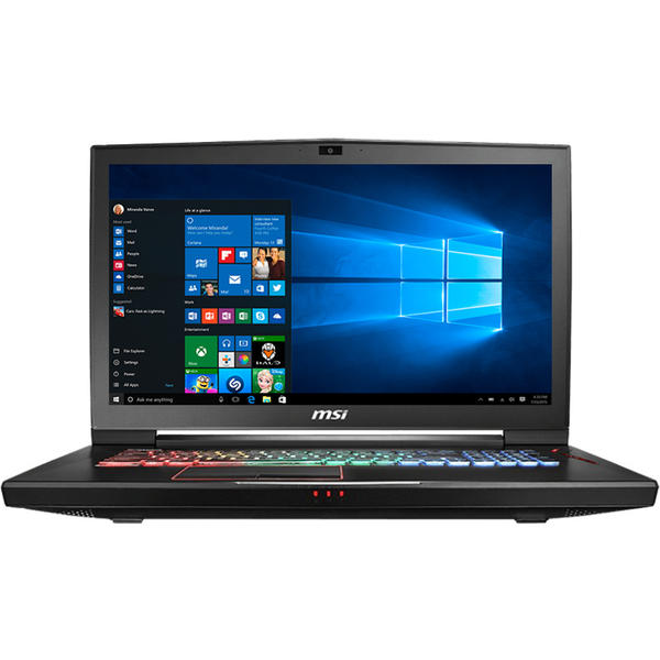 Laptop MSI GT73VR 7RE Titan, 17.3'' FHD, Core i7-7820HK 2.9GHz, 16GB DDR4, 1TB HDD + 512GB SSD, GeForce GTX 1070 8GB, Win 10 Home 64bit, Negru