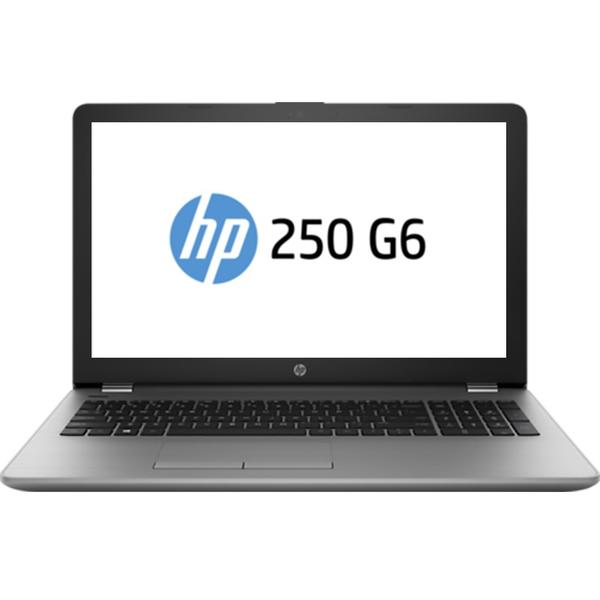 Laptop HP 250 G6, 15.6'' FHD, Core i5-7200U 2.5GHz, 8GB DDR4, 1TB HDD, Intel HD 620, Win 10 Pro 64bit, Silver