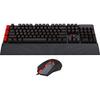 Kit Tastatura si Mouse Redragon Yaksa + Nemeanlion, USB, Negru