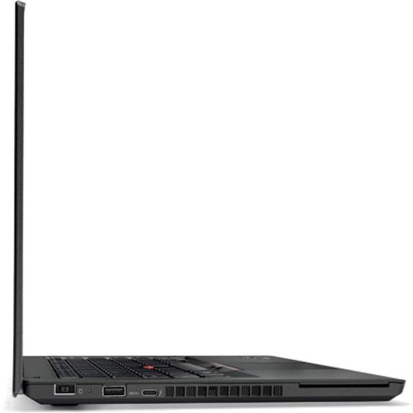 Laptop Lenovo ThinkPad T470, 14.0'' FHD, Core i7-7500U 2.7GHz, 8GB DDR4, 256GB SSD, Intel HD 620, FingerPrint Reader, Win 10 Pro 64bit, Negru