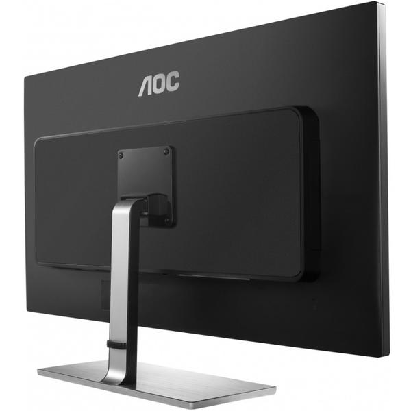 Monitor LED AOC U3277FWQ, 31.5'' 4K UHD, 4ms, Negru/Argintiu