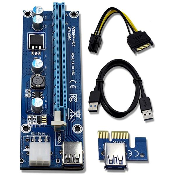 Adaptor OEM Riser PCIE 1x-16x pentru mining