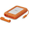 Hard Disk Extern Lacie Rugged Thunderbolt USB-C, 5TB, USB Tip C, Portocaliu