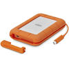 Hard Disk Extern Lacie Rugged Thunderbolt USB-C, 4TB, USB Tip C, Portocaliu