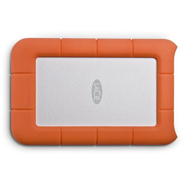 Hard Disk Extern Lacie Rugged Mini, 1TB, USB 3.0, Portocaliu