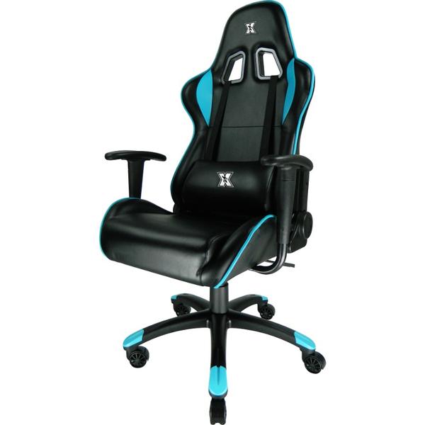 Scaun Gaming Serioux Torin, Negru/Albastru