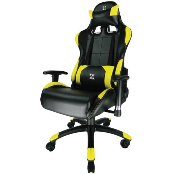 Scaun Gaming Serioux Torin, Negru/Galben