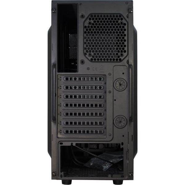 Carcasa Inter-Tech PCD-01, MiddleTower, Fara sursa, Negru