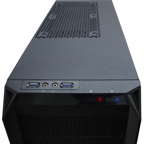 Carcasa Inter-Tech PCD-01, MiddleTower, Fara sursa, Negru