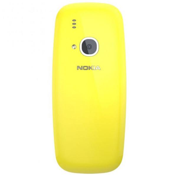 Telefon mobil Nokia 3310 (2017), Dual SIM, 2.4'' TFT, 2MP, 2G, Bluetooth, Yellow