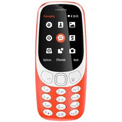 Telefon mobil Nokia 3310 (2017), Dual SIM, 2.4'' TFT, 2MP, 2G, Bluetooth, Warm Red