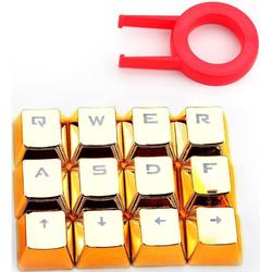 Mechanical Gaiming Keycaps Gold
