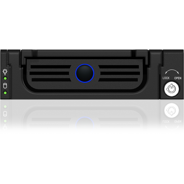 Rack RAIDSONIC Icy Box IB-170SK-B, Intern, 3.5'', SATA - SATA, Negru