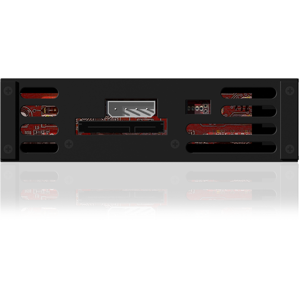 Rack RAIDSONIC Icy Box IB-170SK-B, Intern, 3.5'', SATA - SATA, Negru