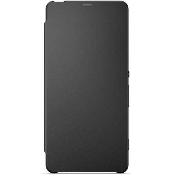 Husa Sony Flip Style Cover SCR54 BLACK pentru Xperia XA, Negru