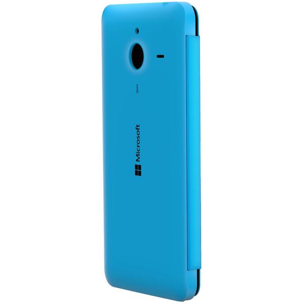 Husa Microsoft Flip Shell CC-3090 pentru Lumia 640 XL, Cyan