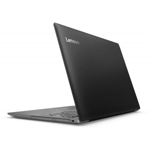 Laptop Lenovo IdeaPad 320-15ISK, 15.6'' HD, Core i3-6006U 2.0GHz, 4GB DDR4, 128GB SSD, Intel HD 520, FreeDOS, Negru