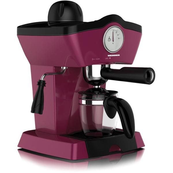 Expresor-Cafetiera Heinner HEM-200BG, 800W, Visiniu