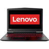 Laptop Lenovo Legion Y520-15IKBM, 15.6'' FHD, Core i7-7700HQ 2.8GHz, 16GB DDR4, 512GB SSD, GeForce GTX 1060 6GB, FreeDOS, Negru