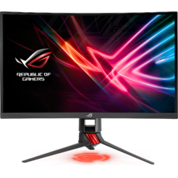 ROG Strix XG27VQ, 27", Full HD, VA, Curbat, 4ms, 144Hz, FreeSync, Aura RGB, Gaming