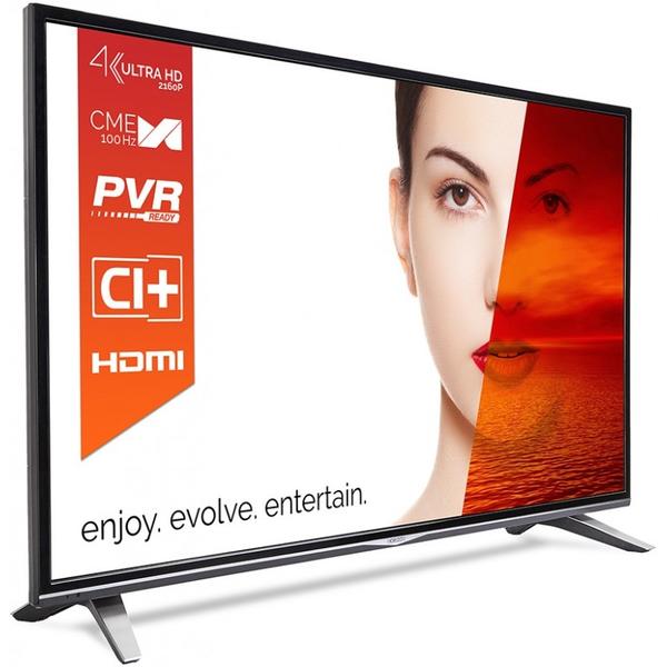 Televizor LED Horizon 40HL7500U, 101cm, 4K UHD, Negru/Argintiu