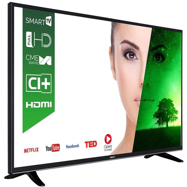 Televizor LED Horizon 55HL7310F, 139cm / 55", Full HD, Wi-Fi, Smart TV, Negru