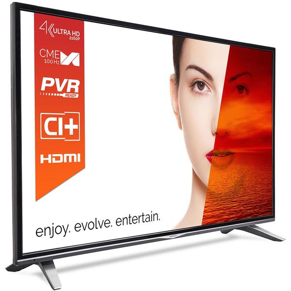 Televizor LED Horizon 49HL7500U, 124cm / 49", 4K UHD, Negru/Argintiu