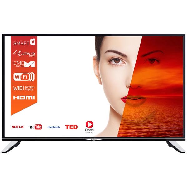 Televizor LED Horizon 49HL7510U, 124cm / 49", 4K UHD, Wi-Fi, Smart TV, Negru/Argintiu
