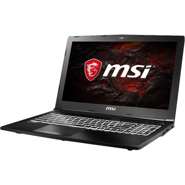 Laptop MSI GL62M 7RDX, 15.6'' FHD, Core i5-7300HQ 2.5GHz, 8GB DDR4, 1TB HDD + 128GB SSD, GeForce GTX 1050 2GB, Win 10 Home 64bit, Negru