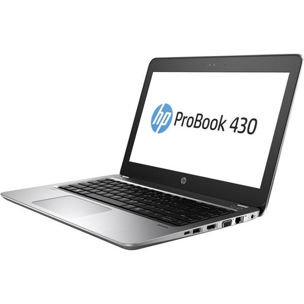 Laptop HP ProBook 430 G4, 13.3'' HD, Core i5-7200U 2.5GHz, 4GB DDR4, 128GB SSD, Intel HD 620, FingerPrint Reader, Win 10 Home 64bit, Argintiu