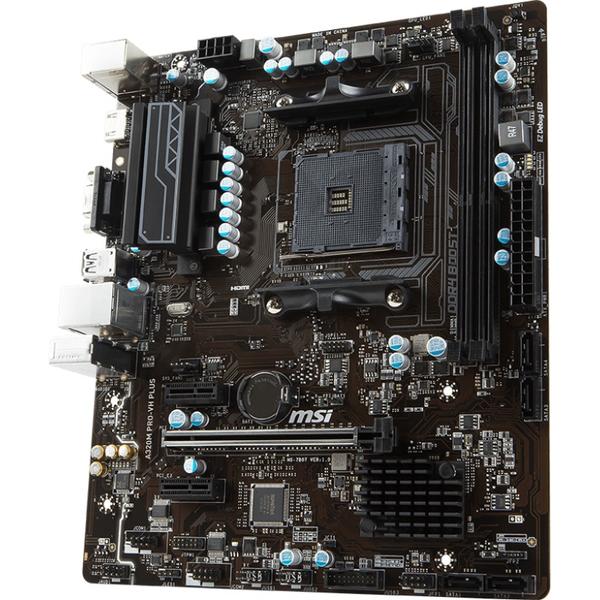 Placa de baza MSI A320M PRO-VH PLUS, Socket AM4, mATX