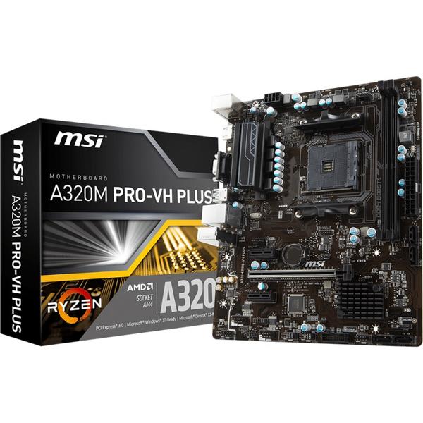 Placa de baza MSI A320M PRO-VH PLUS, Socket AM4, mATX