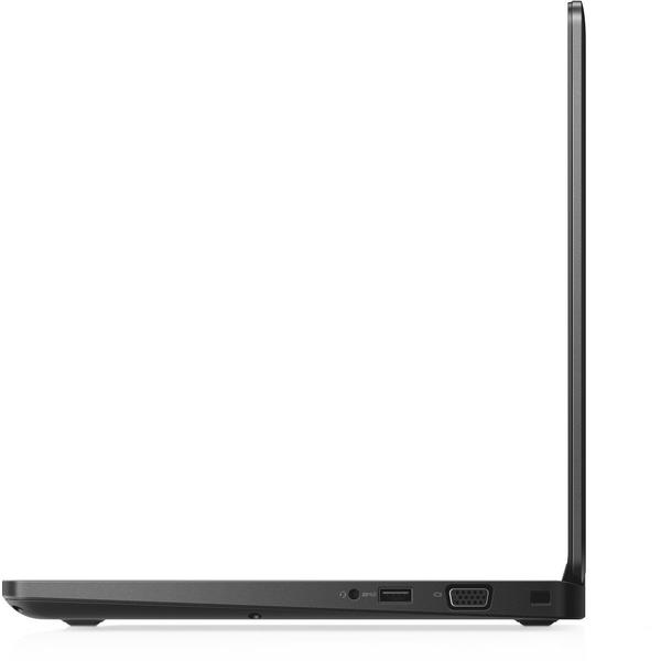 Laptop Dell Latitude 5480, 14.0" FHD, Core i5-7200U 2.5GHz, 8GB DDR4, 256GB SSD, Intel HD 620, Windows 10 Pro, Negru