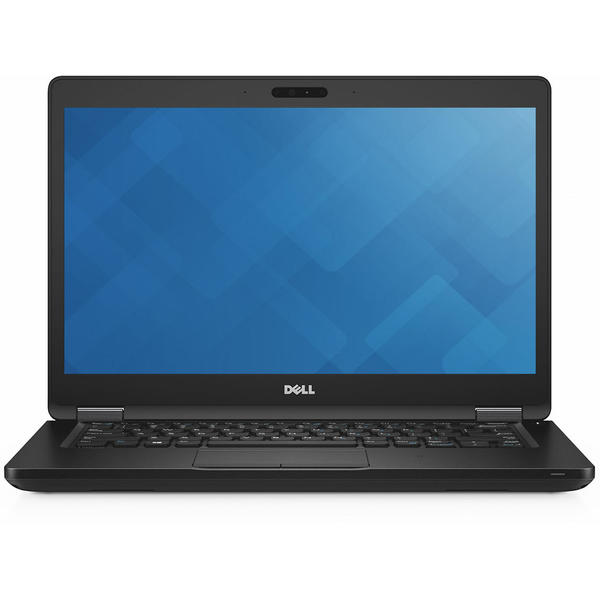 Laptop Dell Latitude 5480, 14.0" FHD, Core i7-7820HQ 2.9GHz, 16GB DDR4, 256GB SSD, Intel HD 630, Ubuntu Linux, WWAN/WiGig, Negru