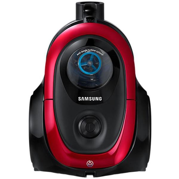 Aspirator Samsung VC07M2110SR, Fara Sac, 700W, Negru/Rosu