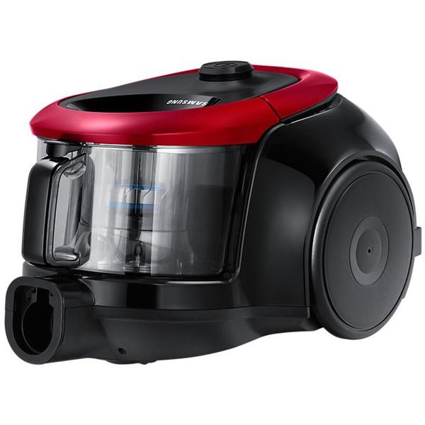 Aspirator Samsung VC07M2110SR, Fara Sac, 700W, Negru/Rosu