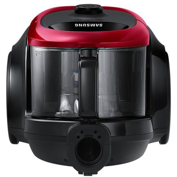 Aspirator Samsung VC07M2110SR, Fara Sac, 700W, Negru/Rosu