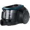 Aspirator Samsung VC07M21A0VN, Fara Sac, 700W, Negru/Verde