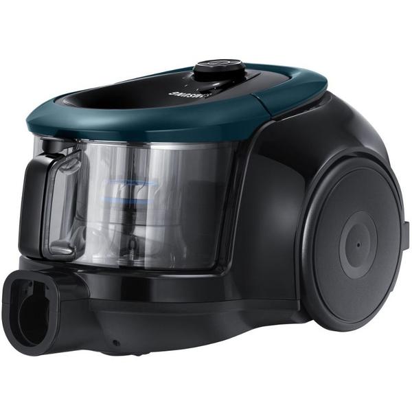 Aspirator Samsung VC07M21A0VN, Fara Sac, 700W, Negru/Verde