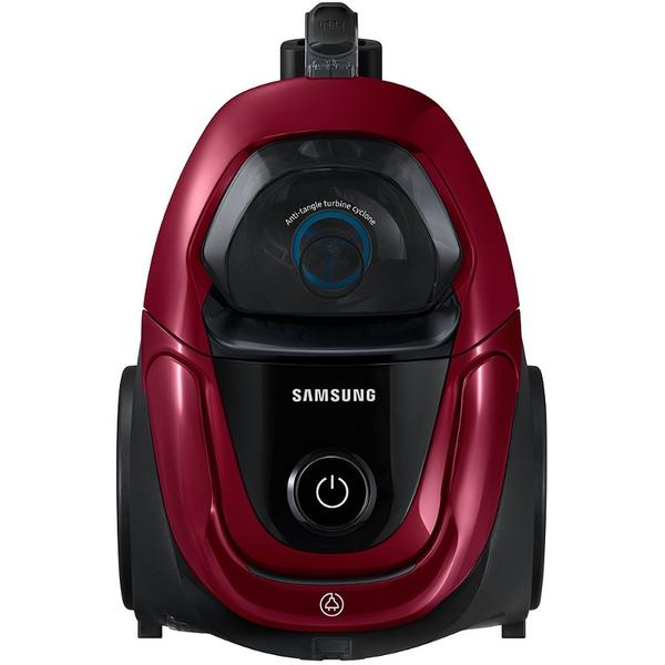 Aspirator Samsung VC07M31A0HP, Fara Sac, 700W, Negru/Visiniu