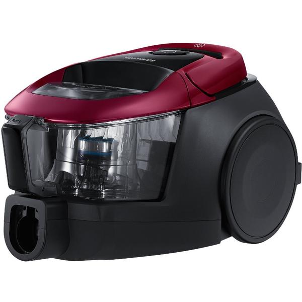 Aspirator Samsung VC07M31A0HP, Fara Sac, 700W, Negru/Visiniu